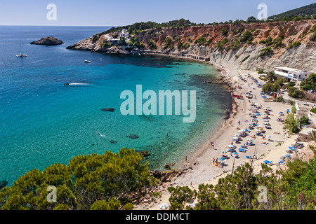 Cala d´Hort beach , Ibiza, Spain Stock Photo
