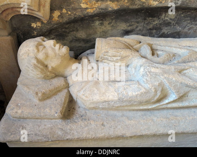 Tomb of John Sydenham, Brympton d'Evercy Stock Photo