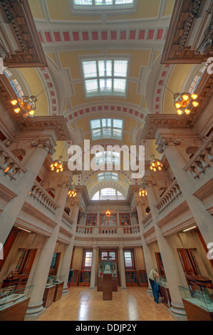 Liverpool central library Hornby rooms Stock Photo