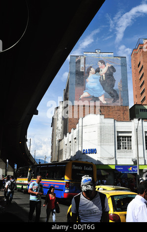 Parque Botero - Center of MEDELLIN .Department of Antioquia. COLOMBIA Stock Photo