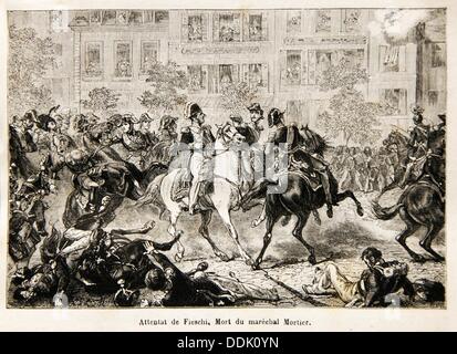Attempt on the life of Napoleon Bonaparte, Paris, 24 December 1800 Stock Photo: 57314596 - Alamy