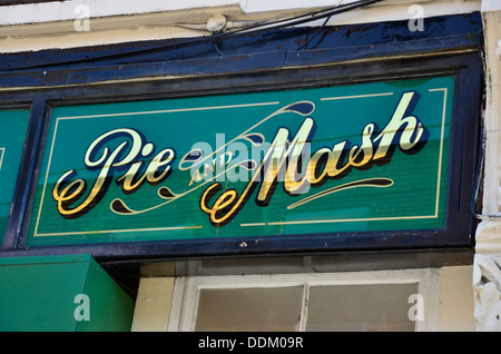 F.Cooke Pie&Mash, Hoton Street, Hoxton, London Stock Photo