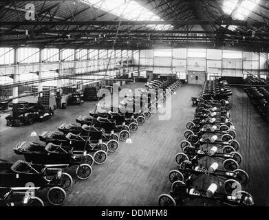 Interior of the Ford works, Trafford Park, Manchester, c1911-c1927. Artist: Unknown Stock Photo