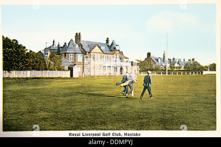 Royal Liverpool golf club, Hoylake, c1910. Artist: Unknown Stock Photo