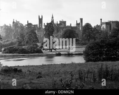 Alton Towers, Staffordshire, 1951. Artist: FJ Palmer Stock Photo