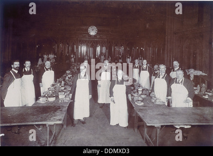 The Lord Mayor's Dinner at Guildhall, London, c1900. Artist: Anon Stock Photo