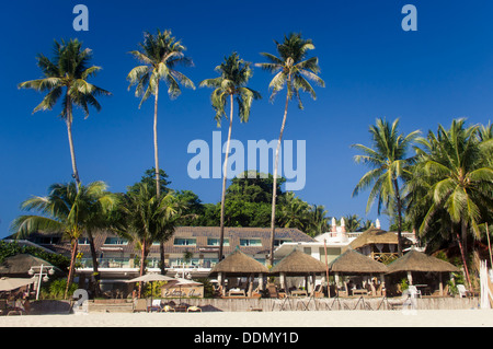 Resorts in Boracay island of philippines, holiday destination of asia. Stock Photo