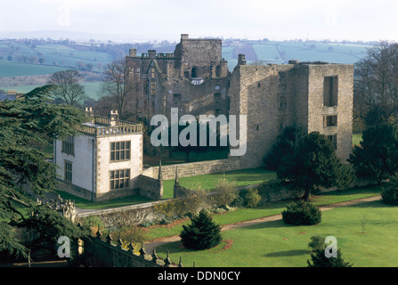 Hardwick Old Hall, Derbyshire, 1997. Artist: Unknown Stock Photo