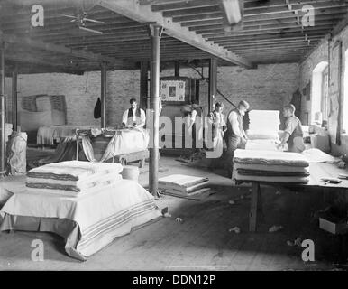 Early Blanket Factory, Witney, Oxfordshire, 1898. Artist: Henry Taunt ...