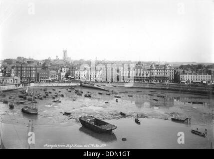 Margate Harbour, Kent, 1890-1910. Artist: Unknown Stock Photo