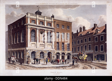 Borough High Street, Southwark, London, 1815. Artist: Anon Stock Photo