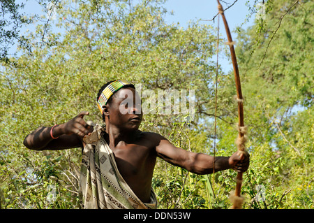 Hadzabe, Hadza tribe Tanzania Tanzania Collection Stock Photo