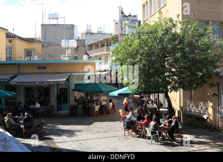 Cyprus, Ayia Napa, Ayia Napa, street scene, to the east of the island Stock Photo