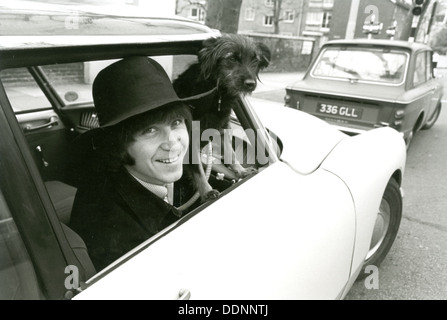 SMALL FACES  UK pop group with drummer Kenny Jones and friend about 1966 Stock Photo