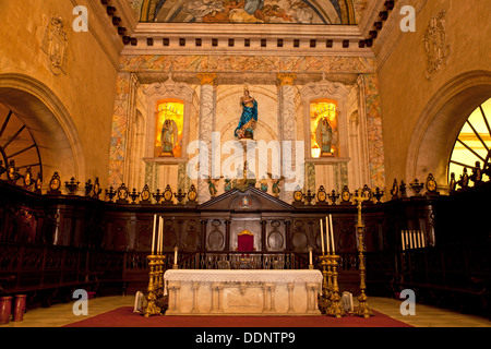interior of the cathedral Catedral de San Cristobal in Old Havana La Habana Vieja, Havana, Cuba, Caribbean Stock Photo