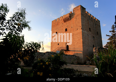 Cyprus Kolossi Castle is a stronghold outside the city of Limassol, Lemesos, Limassol, built in 1211 Stock Photo