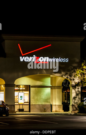 A Verizon Wireless Store in Camarillo California USA Stock Photo