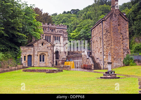 St. Winefride's Well, Holywell, N. Wales Stock Photo