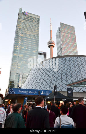 Toronto, Canada. 05th Sep, 2013. TIFF is now one of the most prestigious events of its kind in the world.In 1994, the decision was made to replace the name 'Festival of Festivals' with 'Toronto International Film Festival'. Credit:  Nisarg Photography/Alamy Live News Stock Photo