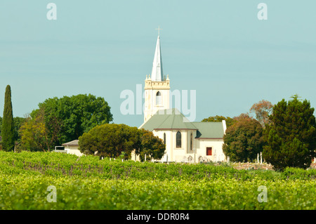 Lutheran Church, Light Pass, Barossa Valley, South Australia, Australia Stock Photo