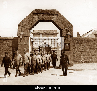 Princetown Prison Dartmoor Victorian period Stock Photo