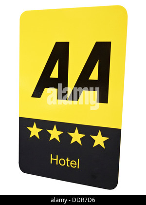 AA 4star hotel sign UK Stock Photo