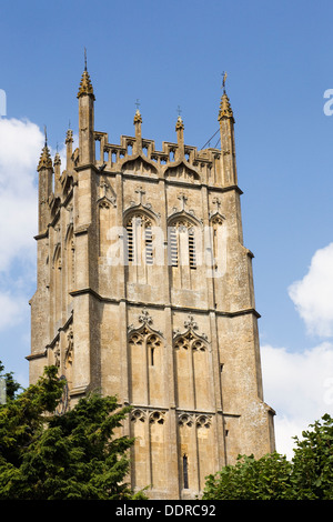 Tower of St. James' Church, Chipping Campden, UK. Stock Photo