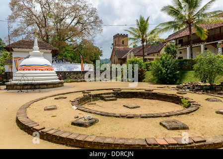 Sri Lanka. The central part. Kandy. Sri Dalada Maligawa Stock Photo