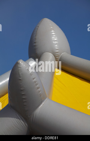 Exterior of  the Amococo Luminarium at Bournemouth in September Stock Photo