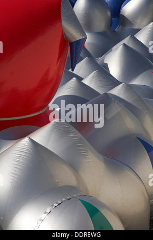 Exterior of the Amococo Luminarium at Bournemouth in September Stock Photo