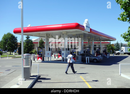 Petro-Canada gas station in Richmond Hill, Ontario Stock Photo