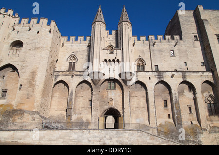 Palais des Papes in Avignon, Provence, France. Stock Photo