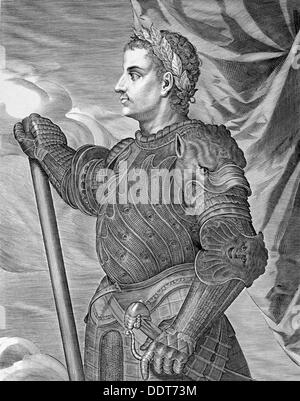 Claudius Caesar, Roman Emperor, (c1590-1629). Artist: Aegidius Sadeler II Stock Photo