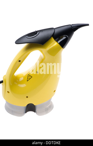 Steam cleaner isolated on white background Stock Photo