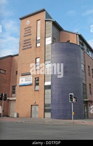 Swansea Central Police Station Wales Stock Photo: 50955610 - Alamy