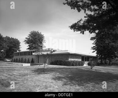 Jowitt & Rogers factory, Philadelphia, Pennsylvania, USA, 1963.  Artist: Michael Walters Stock Photo