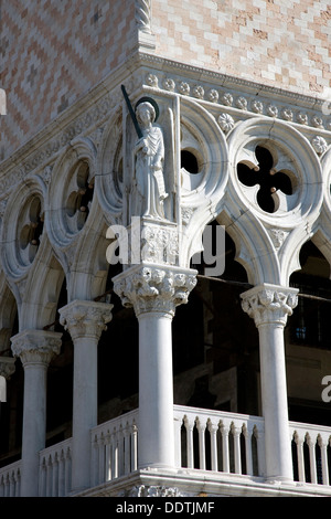 The Doge's Palace, Venice, Italy. Artist: Samuel Magal Stock Photo