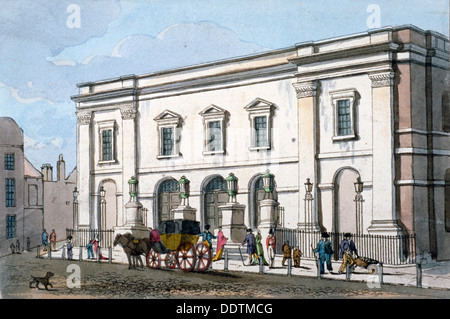 View of the 'new' theatre, Drury Lane, Westminster, London, c1813. Artist: Anon