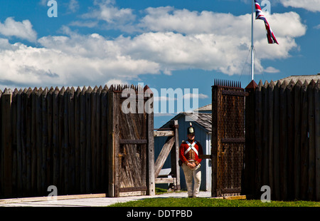 Fort George Niagara on the Lake Ontario Canada front gate