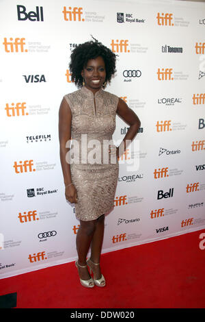Toronto, Canada. . 06th Sep, 2013. Actress Adepero Oduye attends the premiere of '12 Years A Slave' during the Toronto International Film Festival aka TIFF at Princess of Wales Theatre in Toronto, Canada, on 06 September 2013. Photo: Hubert Boesl Credit:  dpa picture alliance/Alamy Live News Stock Photo