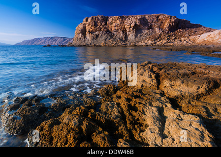 Landscape in Croatia, Rab, Lopar Stock Photo