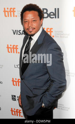 Toronto, Ontario, Canada. 6th Sep, 2013. Actor TERRENCE HOWARD arrives at the 'Prisoners' premiere during the 2013 Toronto International Film Festival at The Elgin on September 6, 2013 in Toronto, Canada. Credit:  Igor Vidyashev/ZUMAPRESS.com/Alamy Live News Stock Photo