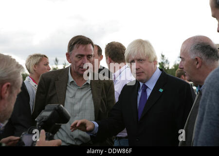 Stratford, UK. 7th September 2013. The Mayor of London had a guided tour at the National Paralympic Day Credit: Keith larby/Alamy Live News Stock Photo