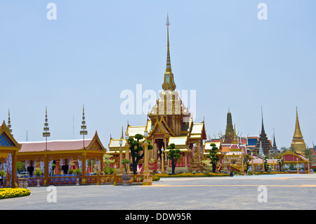 beautiful Meru for cremation in Thailand Stock Photo