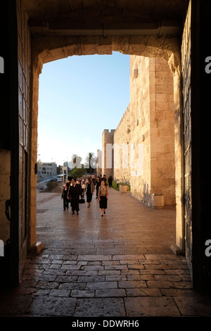 JERUSALEM - HEROD'S GATE ONE OF THE GATES ORIGINALY BUILT BY SULTAN ...