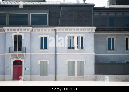Blue Facade Stock Photo