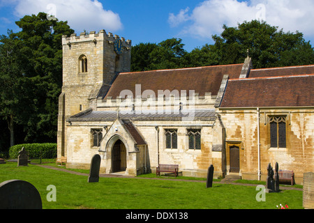 St Michael and All Angels Church in the grounds of Brodsworth Hall, Doncaster, South Yorkshire Stock Photo