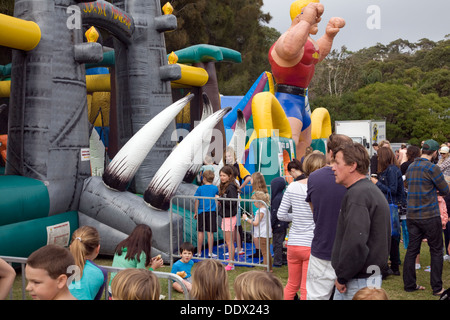 australian primary school annual fete and carnival,avalon sydney australia Stock Photo