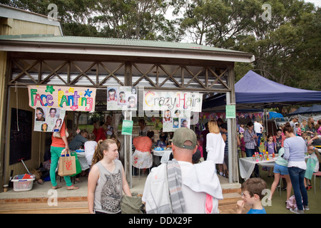 australian primary school annual fete and carnival,avalon,sydney Stock Photo