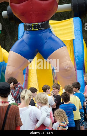 australian primary school annual fete and carnival in avalon,sydney Stock Photo